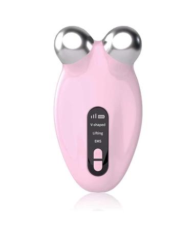 Yangmieai Microcurrent Device Lift The Face and Tighten The Skin USB Mini Microcurrent Face Lift Skin Tightening Pink