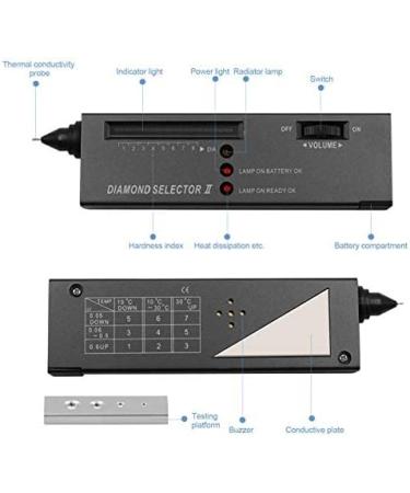 Diamond Tester Pen for Jewelry Moissanite, Portable Testing Tool for Novice and Expert Industrial Use - 6.30 x 1.57 x 0.83inch - Buy Online on GoSupps.com