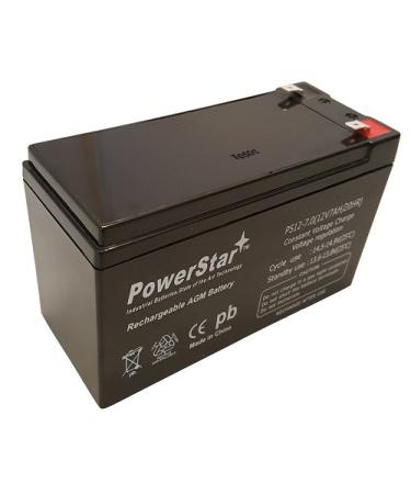 PowerStar 12V 7Ah UPS Battery Replacement for Compatible with APC Back-UPS ES BE550G