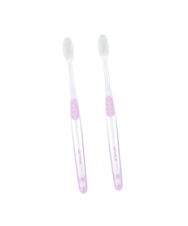 Hapinary 2 piece Division toothbrush toothbrush dental brush mothers women toothbrush pregnant women toothbrushes toothbrushes for pregnant women tooth cleaning care care
