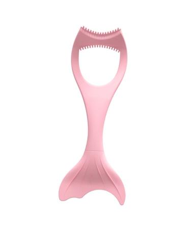 NOLITOY Eyeliner Auxiliary Artifact Eyeshadow Reusable Silicone Winged Tip Eyeliner Aid Mascara Aid Tool 15X4.5CM Pink