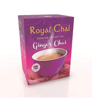 Royal Chai - Th indien au gingembre - instantan - sucr  - Buy Online on GoSupps.com