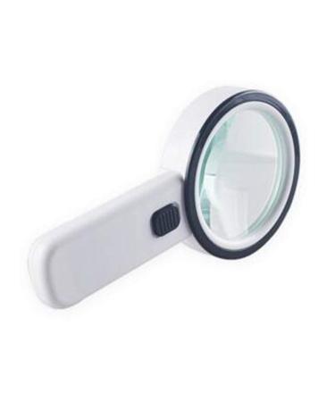 High-Power Optical Handheld Magnifier with LED Lights 30 Times 100MM HD Children's Elderly Reading Identification Made in China