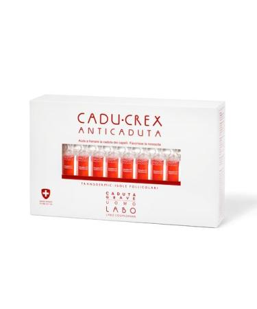 LABO LABO Transdermic Technology CADU-CREX ANTI-CADUTA Severe 20 ampoules 2 ml MEN