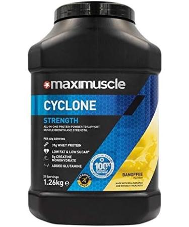 Maximuscle Cycloon 126kg Banoffe Twin Pack - Buy Online on GoSupps.com