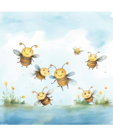 Dreamy Doodles | 4 Poster Set | Sweet Forest Animal Prints for Children's Rooms | High Quality A4 Wall Art | Baby Room Decoration - Buy Online on GoSupps.com