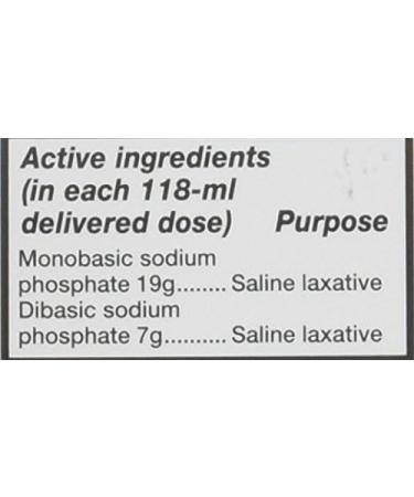 Fleet Saline Enema 4.5 Ounce (Pack of 2) - Gentle Colon Cleansing Relief - Buy Online on GoSupps.com