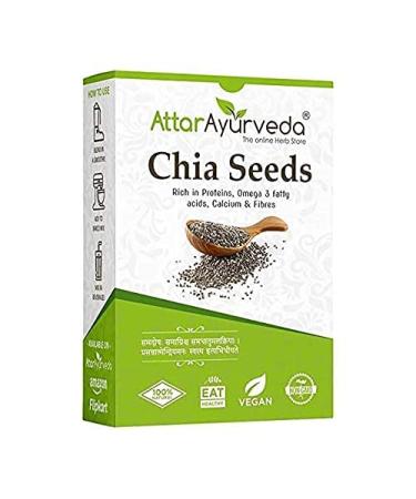 ORGANIZE Attar Ayurveda Chia Seeds for Weight Loss 500 gm