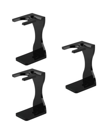 Minkissy 3st Bart Brushes Halter Razor Organizer Shave Shaving Razor Razor For the Desk Razor Rest