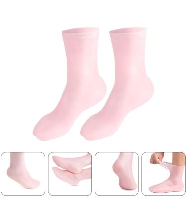 Fomiyes Moisturizing Socks - Spa Quality Foot Care for Cracked Heels | Beach & Wellness Socks for Men & Women | Elastic Comfort 20x10 cm - Buy Online on GoSupps.com