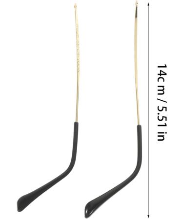 Healvian Spare Parts for Glasses - Metal Replacement Brackets & Sunglasses Leg Repairs in Gold - Buy Online on GoSupps.com