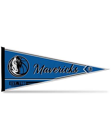 Rico Industries NBA Dallas Mavericks Classic Soft Felt Pennant - 30.5 x 76.2 cm for Home Decoration | Perfect for Playroom Man Cave and Bedroom - Buy Online on GoSupps.com