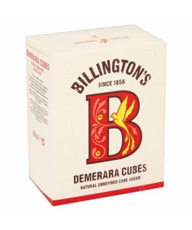 Billington's Demerara Rough Cut Cubes 500G | Natural Unrefined Cane Sugar | Suitable for Vegetarians and Vegans | premium product