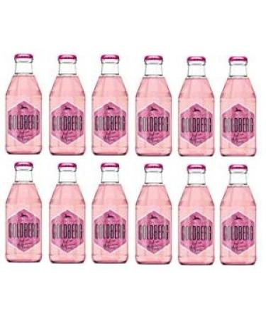 12 bottles of Goldberg Indian Hibiscus Tonic 200ml each including 1.80 REFILLABLE deposit