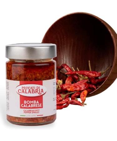 Peccati di Calabria | Chilli Peppers + Vegetables Spreadable Sauce 310g | calabrian spicy sauce | Preserved in sunflower oil | Artisan Italian - Buy Online on GoSupps.com