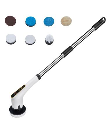 ciyeu Crevice Cleaning Brush Window Wall Cleaner Retractable Bathroom Toilet Floor Electric Brush