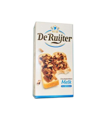 De Ruijter De Ruijter Milk Chocolate Flakes 300g Pack of 14