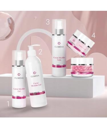 Clarena Caviar shower gel for body and hands 500 ml Caviar Wonder Gel caviar extract glycerin moisturizing gel daily skin care shower gel - Buy Online on GoSupps.com