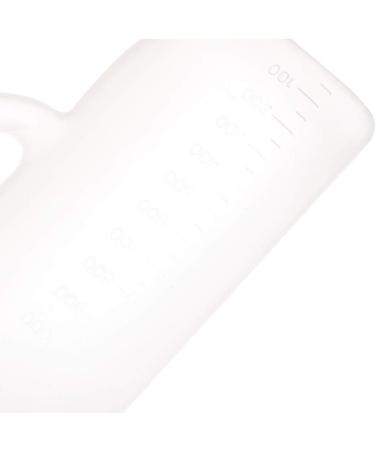 xilinshop Portable Urinal Portable Male Urinal 1000ML Pee Bottle with Lid for Hospital Travel Camping Car Road Trip Lengthened Spout Urinal Urinal - Buy Online on GoSupps.com