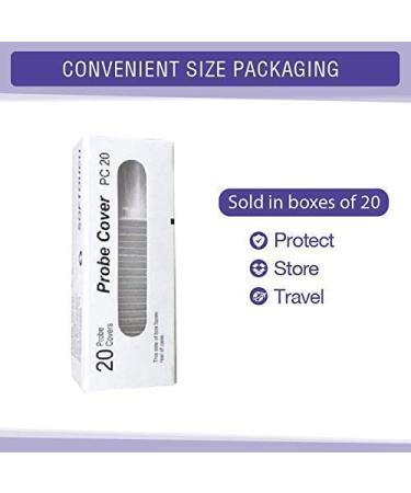 100x Premium Ear Thermometer Probe Covers for Braun ThermoScan - Lens Filters Protective Thermometer Cover - fits all Braun ThermoScan Models - BPA & Latex Free Recyclable - Buy Online on GoSupps.com