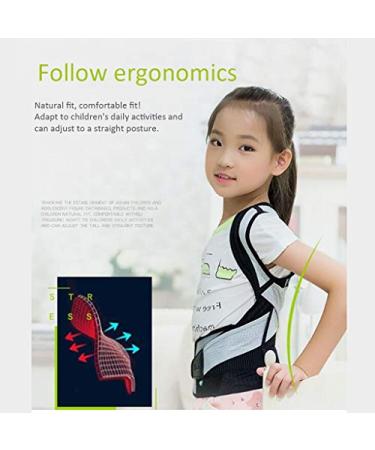 Back Brace Posture Corrector Spinal Support Shoulder and Upper Back Pain Relief and Posture Trainer for Kids vision - Buy Online on GoSupps.com