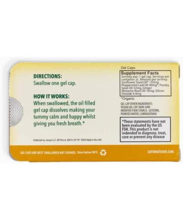 Eatwhatever Ginger Gel Flavored All-Natural Gluten-Free Vegan Breath Freshener 9-Pack Box - Buy Online on GoSupps.com