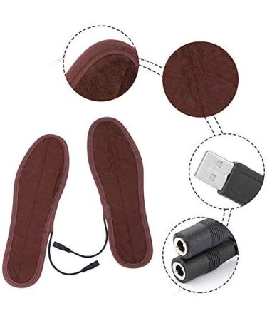VGEBY Electric Heated Insoles - Rechargeable Winter Foot Warmer for Skiing & Walking - Buy Online on GoSupps.com