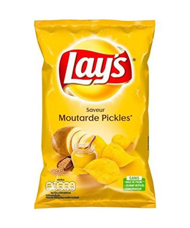 Lay's Lay s Mustard Pickle Flavor Chips 130g (pack of 10)