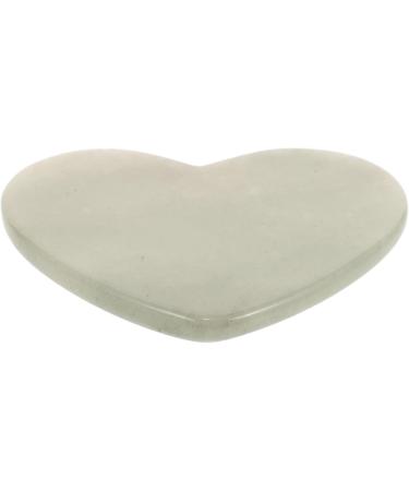 Balue Heart-Shaped Gua Sha Tool | Natural Jade Face & Body Massage Device for Relaxation & Beauty - Buy Online on GoSupps.com