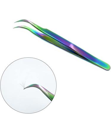 Premium Stainless Steel Eyelash Tweezers - Straight & Curved Antistatic - Ideal for Perfect Lash Application - Buy Online on GoSupps.com