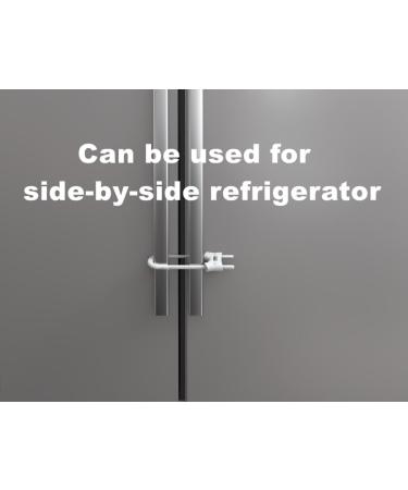 4 PACK Baby Safety Sliding Cabinet Door Code Locks Child Proof Cupboard Adjustable U-Shaped Locks Cabinet Latches for Knob Handle Drawers (White) - Buy Online on GoSupps.com