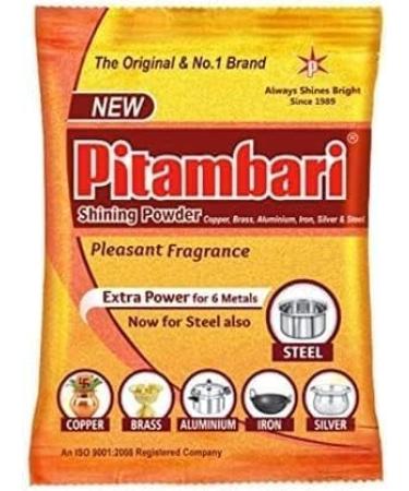 Pitambari Shining Powder for Metal Cleaning - Tarnish Remover 1 oz | Safe for All Metal Types - International Shipping Available - Buy Online on GoSupps.com