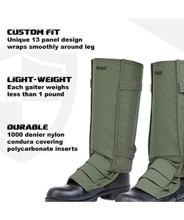 Razer Snake Gaiters for Hiking & Hunting | Ultimate Snake Bite Protection | Adjustable Lightweight & Durable | Unisex with Carrying Bag - USA Tested - Buy Online on GoSupps.com