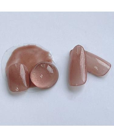 15ml Soak Off Transparent Manicure Tool Nude Ice Lacquer Varnish UV Semi Permanent Nail Phototherapy Gel Nail Polish - (Color: 4)