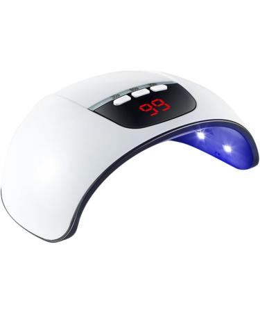 Healeved 2pcs Nail Lamp Nail Art Equipment Uv Nail Dryer Led Nail Curing Gel Led Dryer Nail Dryer Machine Gel Nail Led Gel Lamp Nail Gel Professional Nail Art Tools Timer White Intelligent - Buy Online on GoSupps.com