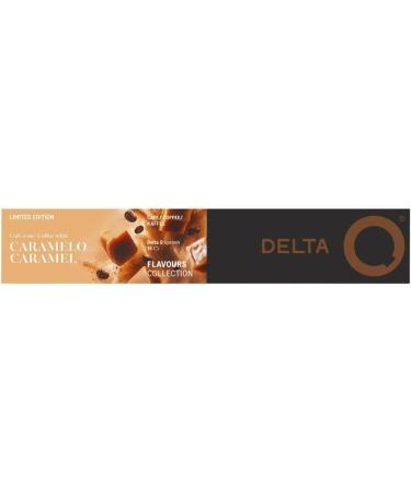  Delta Compatible with Delta Q Caramel - 10 Coffee Capsules - Buy Online on GoSupps.com