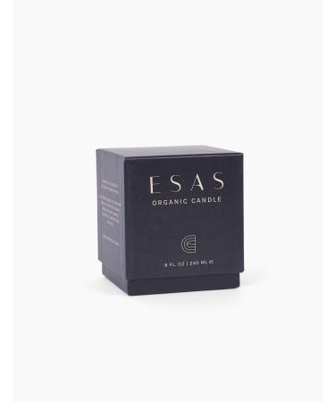 Esas Olive Wax Candle 8 oz - Gardenia and Lily | Eco-Friendly Aromatherapy Candle for Home Fragrance - Buy Online on GoSupps.com