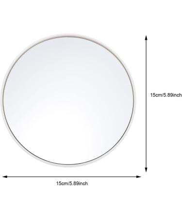 CALLARON 10X Magnifying Round Suction Cup Mirror for Makeup, Shower & Travel - Bathroom Vanity Essential - Buy Online on GoSupps.com