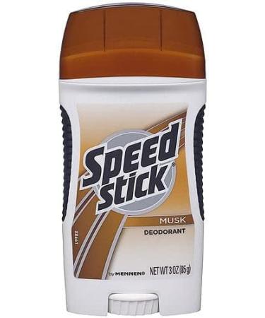Speed Stick Deodorant Musk 3 oz - Pack of 3 (Best Deal) - Buy Online on GoSupps.com