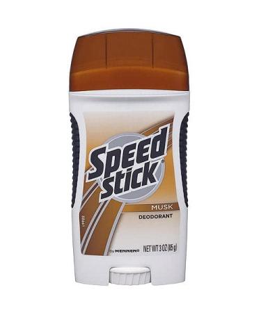 Speed Stick Deodorant Musk 3 oz (Pack of 3)