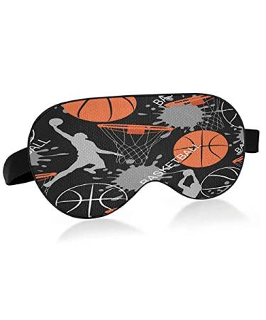 Sleep Mask Sport Basketball Hoop Eye Mask for Sleeping Sport Basketball Hoop Sleeping Mask Eye Mask for Sleep A27