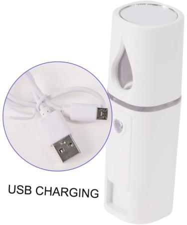 FOYTOKI 1pc Mini Face Spray Instruments Hunidifier Sprayer Portable Humidifer Steamer Mini Humidifier White - Buy Online on GoSupps.com