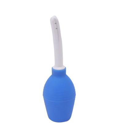 HEEPDD Analdschusche Vaginal cleaner reusable enema pear kit with high toughness several functions to promote stool (310 ml blue)