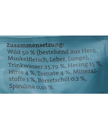 Dogz Finefood Wet Dog Food - No. 12 Wild & Herring | Grain-Free Sugar-Free High Meat Content | 12 x 100g Bags - Ideal for Dogs & Puppies - Buy Online on GoSupps.com