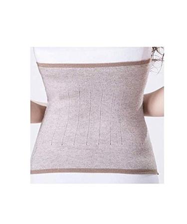IPENNY Warm Knitted Abdominal Binder | Kidney Warmer Back Slim Postpartum Wrap Belt - Khaki | International Shipping Available - Buy Online on GoSupps.com