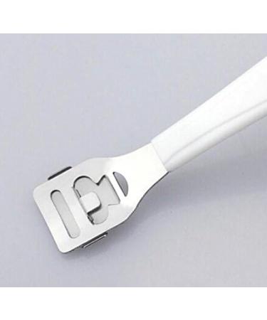 Mindruer Stainless Steel Dead Hard Skin Removal Tool Pedicure Pad Tool Foot Care Pedicure Solid Foot Heel Shaver Pedicure - Buy Online on GoSupps.com