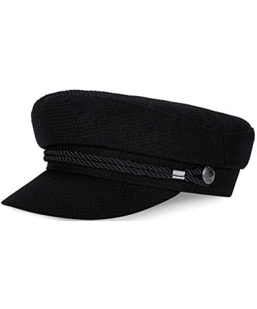 WETOO Women Fiddler Cap Newsboy Hat Visor Beret Cap Paperboy Gatsby Hat 1-black 1 - Buy Online on GoSupps.com