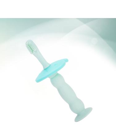 Minkissy Silicone Teething Ring & Training Toothbrush for Kids | Safe Oral Care for Toddlers' Milk Teeth - Buy Online on GoSupps.com