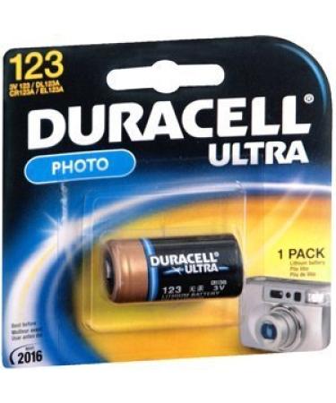 Special pack of 6 DURACELL CO. DURACELL ULTRA PHOTO DL123ABU 3V