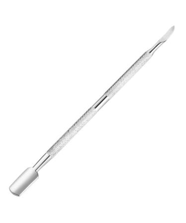 4 Style Stainless Steel Nail Cuticle Pusher Nail Art Files Gel Polish Manicure Care Groove Tools B